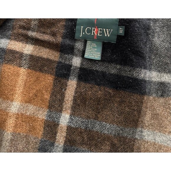 J Crew Wool Jacket Liner Men’s Lining Plaid XL - Picture 4 of 9